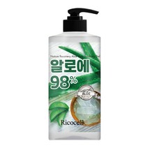 리코셀 네이처 리커버리 알로에 수딩 젤 이엑스, 1000ml, 1개