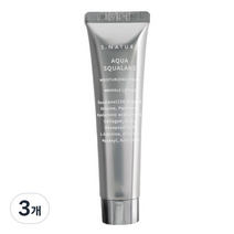 에스네이처 아쿠아 스쿠알란 수분크림, 60ml, 3개
