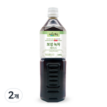 녹차수도보성 녹차 베이스, 1000ml, 2개