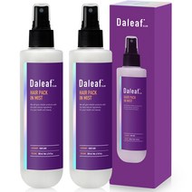 달리프 글램 노워시 헤어팩 인 미스트, 200ml, 2개