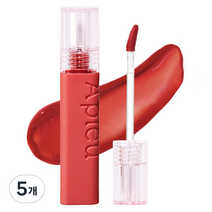 어퓨 과즙팡 틴트 3.5g, RD03 눈치코치리치, 5개