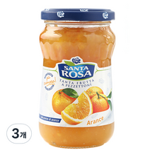 산타로사 오렌지마말레이드잼, 350g, 3개