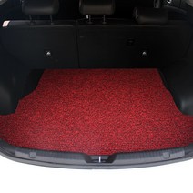 순수 코일 트렁크매트 두께12mm 레드블랙 12HT-38-LPG, 그랜저HG LPG, 현대