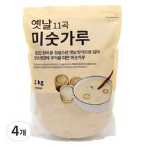 태광선식 옛날 11곡 미숫가루, 2kg, 4개