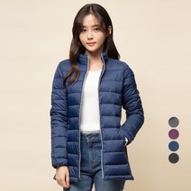 캐럿 여성용 경량 패딩 자켓