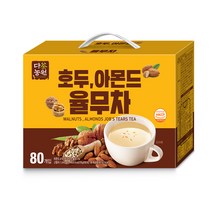 다농원 호두 아몬드 율무차, 18g, 80개입, 1개