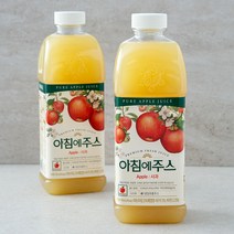 서울우유 아침에주스 사과, 2개, 950ml