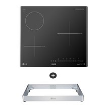 LG전자 빌트인 디오스 하이브리드 전기레인지 3구 + 프리스탠딩 8.5cm, BEY3GS2C, 방문설치
