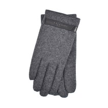 크로커다일 남성용 가죽띠 로고 스마트터치 모장갑