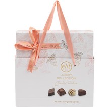 엘리트 럭셔리 컬렉션 초콜릿 프랄린 핑크 + 쇼핑백, 170g, 1개