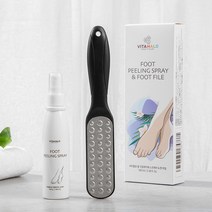 비타할로 발각질 제거제 스프레이 100ml + 풋파일, 1세트, 1개