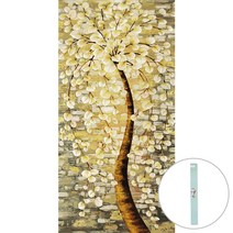 아트조이 DIY 명화그리기 조립형 60 x 120cm, 황금꽃나무
