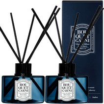 부케가르니 어반시크 디퓨저 200ml x 2p + 섬유스틱 10p, 블랙체리