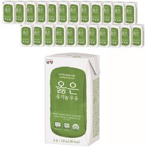 남양유업 인증받은 유기농 옳은 우유, 24개입, 120ml