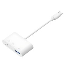 아이엠듀 C타입 3 in 1 USB TF SD카드 리더기