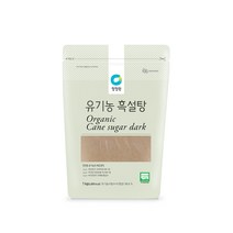 [청정원] 유기농 설탕 흑설탕, 1kg, 1개