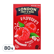 런던프룻 라즈베리랑데뷰 티백, 2g, 80개