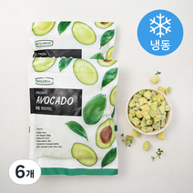 웰프레쉬 냉동 아보카도 (냉동), 500g, 6개