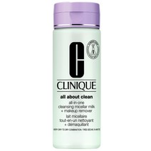 크리니크 올 어바웃 클린 올인원 클렌징 미셀라 밀크 + 메이크업 리무버 건성용, 200ml, 1개