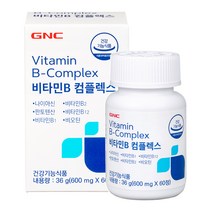 GNC 비타민B 컴플렉스, 1개, 60정