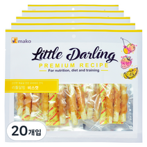 리틀달링 애견간식 사사미, 비스켓, 20개입