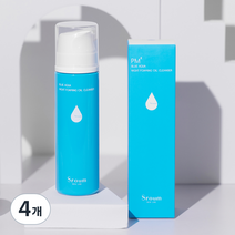 스로움 블루 아쿠아 나이트 포밍 오일 클렌저, 145ml, 4개