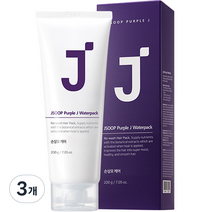 제이숲 퍼플제이 단백질 노워시 헤어팩 트리트먼트, 200ml, 3개