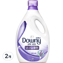 다우니 프리미엄 세탁세제 액체형 냄새딥클린 라벤더클린 본품, 2개, 3L