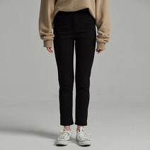 밀리언코르 여성용 마법밴드 하이W 심플슬림 코튼 스트레이트 팬츠 AMBER 9090