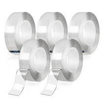 라이프투비 고온 내성 강력한 매직 양면테이프 3cm x 3m, 5개