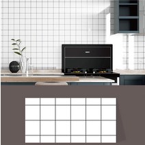 예쏘데코 유광대리석 타일시트지 5p, 01 3060ML03