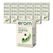 이롬 황성주 국산 검은콩 두유, 140ml, 24팩