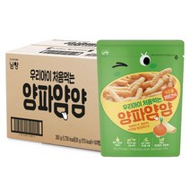 남양유업 우리아이 처음먹는 양파얌얌 과자, 양파맛, 35g, 10개