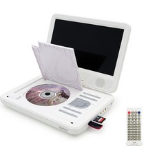 [dvd케이스30장] 사파 포터블 휴대용 DVD CD 플레이어, DV100