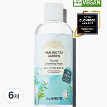 더샘 힐링 티 가든 티트리 클렌징 워터, 500ml, 6개