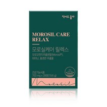 모로실케어 릴렉스 19.6g, 28정, 1개