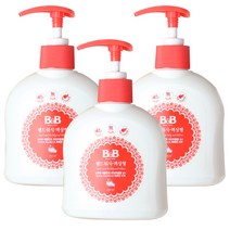 비앤비 핸드워시 액상형, 애플그린 허브향, 3개, 250ml