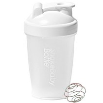 쉐이크베이비 보틀 쉐이커, 화이트, 600ml