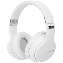 아이리버 블루투스 5.0 무선 헤드폰, IBH-L201, 화이트