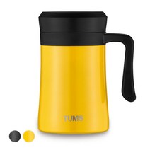 텀스 어반 스텐머그 500ml, YELLOW, 1개