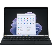 마이크로소프트 2022 서피스 프로9 노트북 13 + 키보드, 512GB, Graphite(노트북), Black(키보드), QIX-00032/8XA-00017, 코어i7, WIN11 Home, 16GB