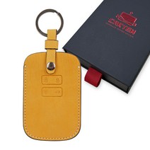 카템 장인 스마트키 케이스 CT023, 허니 옐로우, 삼성 S01