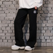 그라픽 남성용 사각로고 와이드 트레이닝바지 PTX_0002