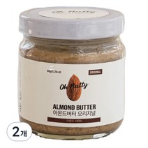 오넛티 아몬드버터 오리지널, 80g, 2개