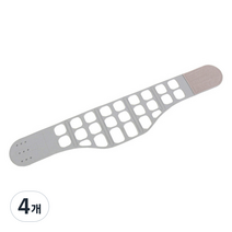 탑건강 실리콘 허리 자극 벨트, 4개