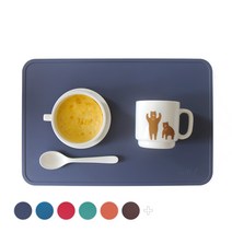 에이드엘 다이닝 실리콘 테이블매트, 퍼플, 428x282mm