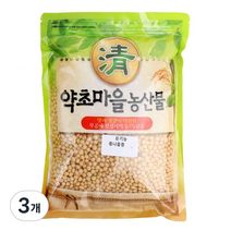 증안리약초마을 유기농 콩나물콩, 3개, 600g