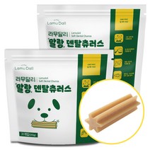 라무달리 강아지 관절케어 덴탈츄러스 31p, 연어 + 생선살 혼합맛, 2개