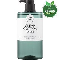 해피바스 오리지널 컬렉션 바디워시 클린코튼향, 910g, 1개