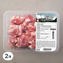 파머스팩 제주 돼지 미박앞다리 찌개용 (냉장), 800g, 2개